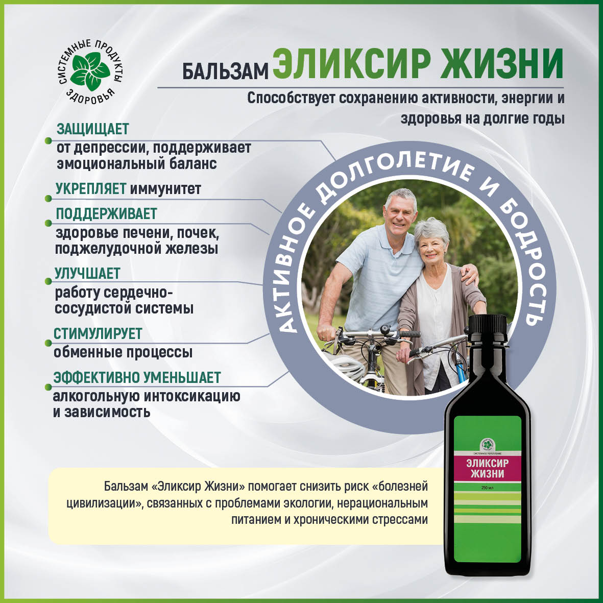 Бальзам «Эликсир жизни», 250 мл. Бальзам «Эликсир жизни», 250 мл.